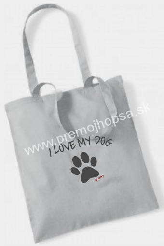 Bavlnená taška pre psíčkarov - labka