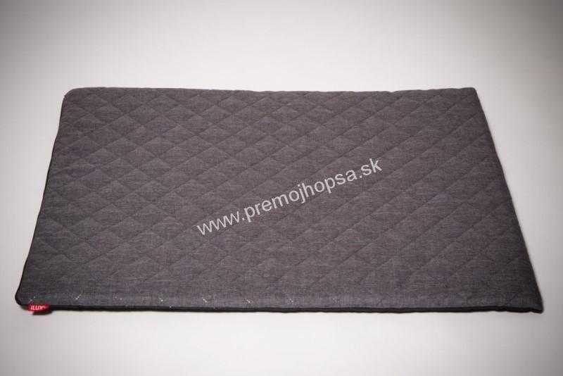 Matrac iLUX's - iSLIM Grey & Black - L (90 x 70 x 3,5 cm)